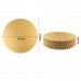 10 Inch Cake Boards Round Cardboard Base Solid Cake Rounds, 30 Pack Gold